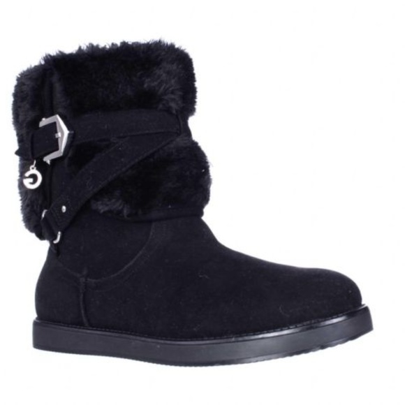 *SALE* G by GUESS Alixa Cold-Weather Booties Black - Picture 1 of 7